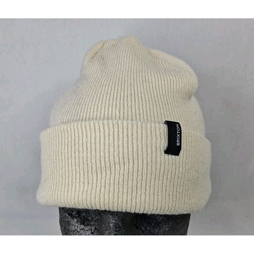 Brixton "Heist" Beanie Hat Men's Women's Unisex Plain Cuffed Loose Knit Winter